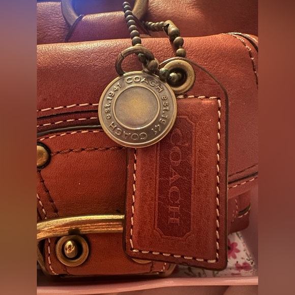 Authentic Coach Vintage Leather 65th Anniversary Mandy Satchel!! - Picture 12 of 14